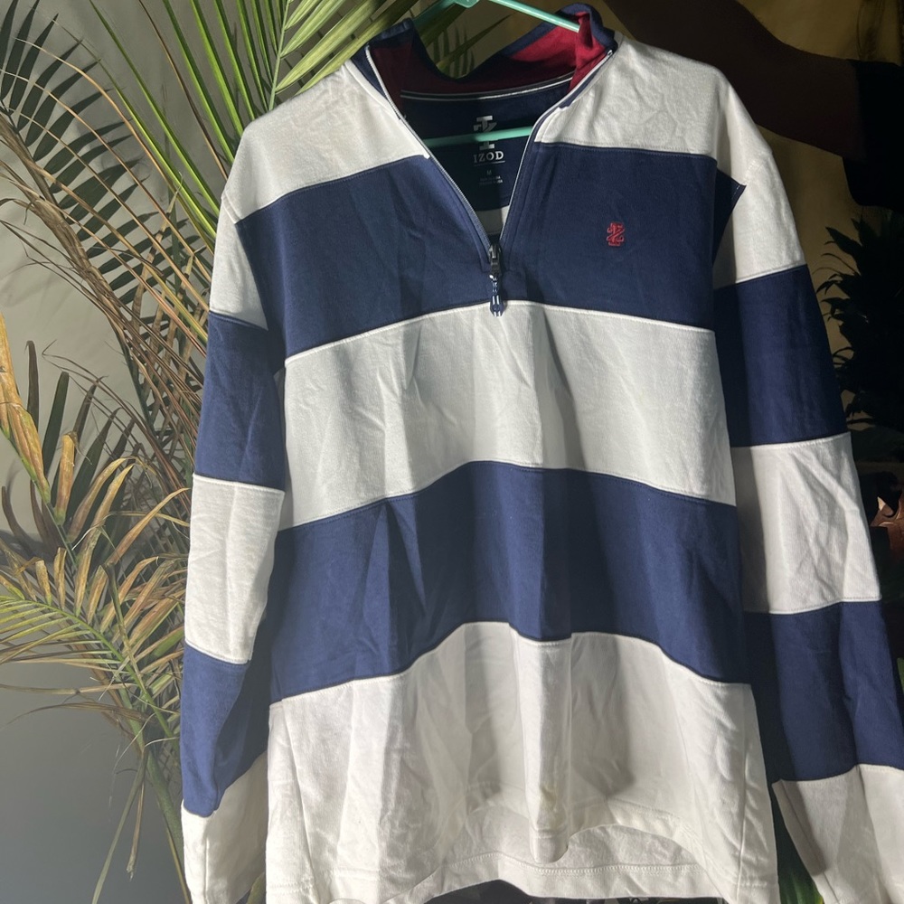 IZOD Zip-Up Sweater